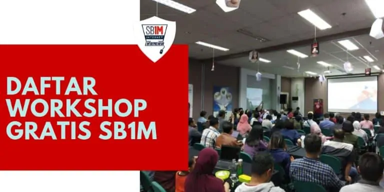 cara daftar workshop gratis SB1M
